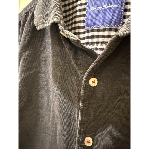 Tommy Bahama Mens Long Sleeve Corduroy Button-Up Shirt Size L - Picture 3 of 6